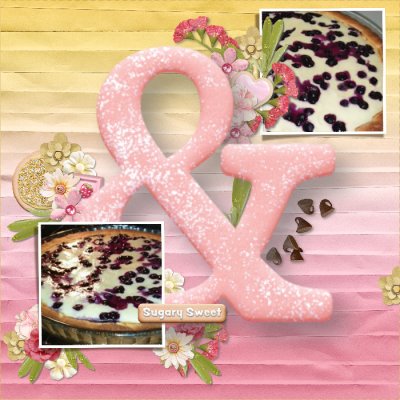 Blackberries pie