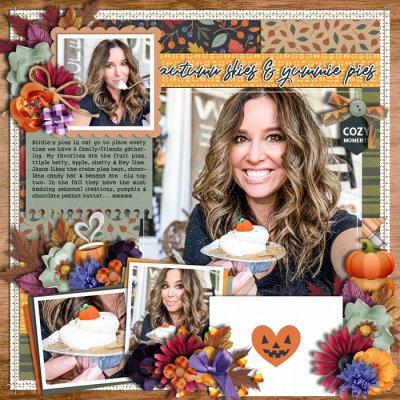 Autumn skies & Yummy Pies