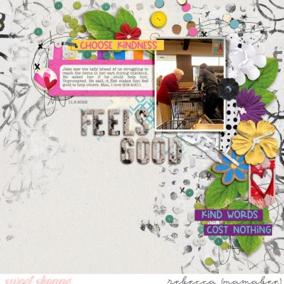 kindness feels good