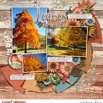 Leaves Aflame