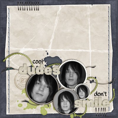 Cool Dudes Don't Smile