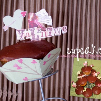cupcake wrappers and toppers