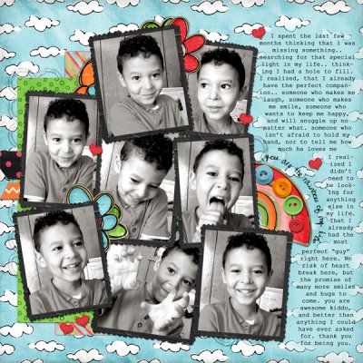 you are the rainbow of my life