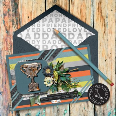 World's Best Dad Card