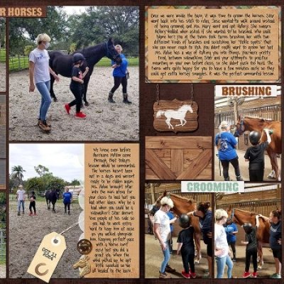 unmounted lesson - full spread