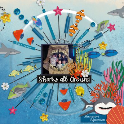 Ocean Aquarium Bundle from Clever Monkey Graphic's