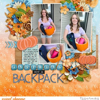Anything but a Backpack Day