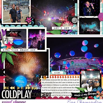 coldplay concert