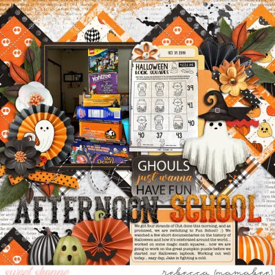 afternoon ghouls school