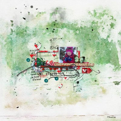 2024 12 - Dec daily - Red and green
