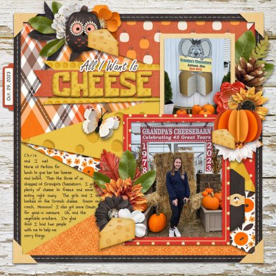 All I Want Is Cheese