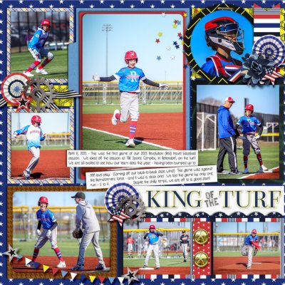 King of the Turf - Game 1 (Left)