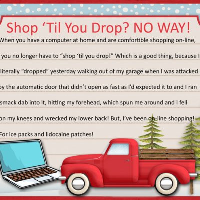 Shop Til You Drop? No Way!