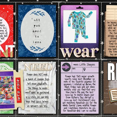 December album - want need wear read