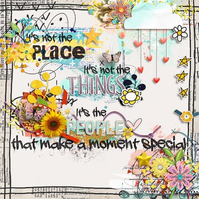 Place, things, people