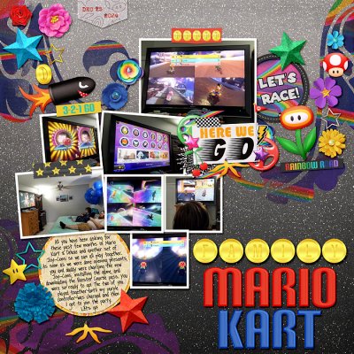 family Mario Kart