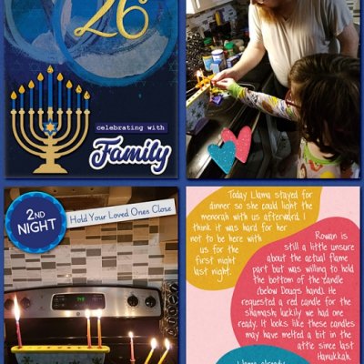December album - second night of Hanukkah