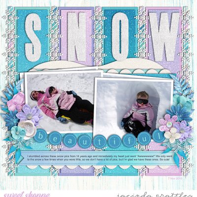 Snow beautiful