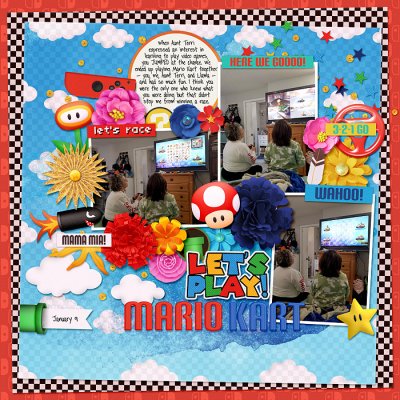 let's play Mario Kart