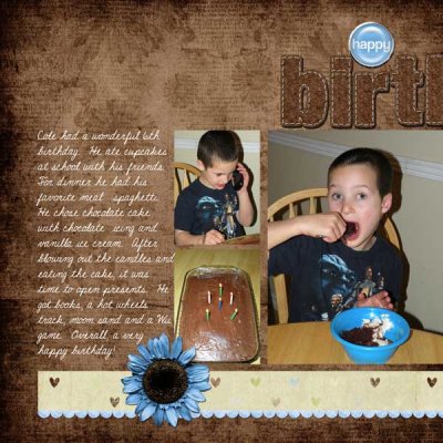 Happy Birthday left side