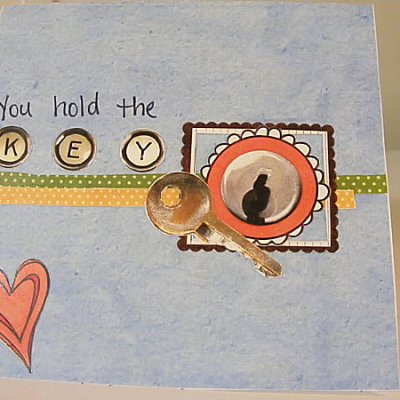 Key to My Heart Card