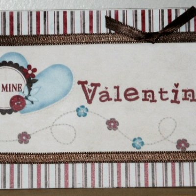 Be Mine Valentine card