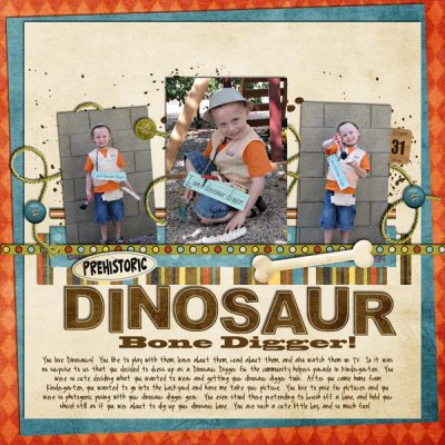 Prehistoric Dinosaur Digger