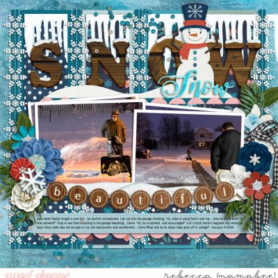 snow beautiful