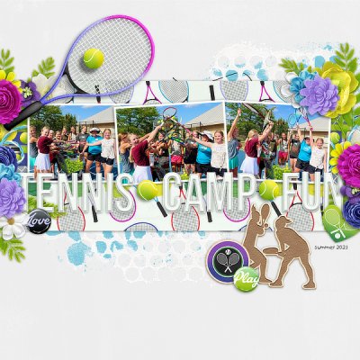Tennis Camp Fun