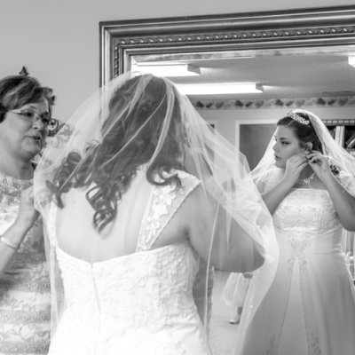 Reflection: The Bride and her Mother
