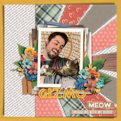 Snuggles with Gizmo