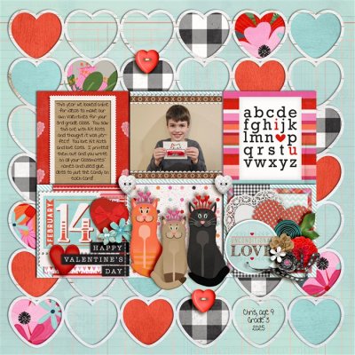 Chris' Valentines 2025 - 3rd Grade