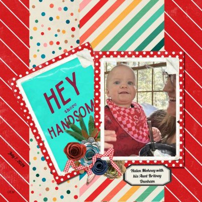 Stripes and polka dots