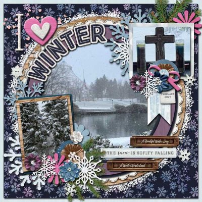 February Bingo Challenge # 10 I Love