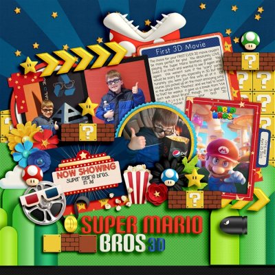 My First 3D Movie - Super Mario Bros
