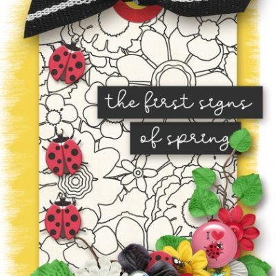 First Signs of Spring Tag