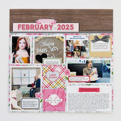 Theresa Moxley for Allison Pennington Feb 2025 Hybrid Project Life