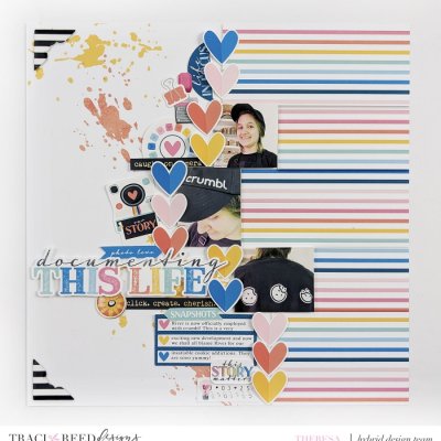 Theresa Moxley for Traci Reed Designs with Our Story Matters Collection