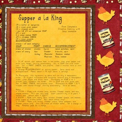 Recipe: Chicken a la King