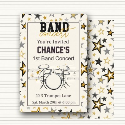 Band Concert Invite