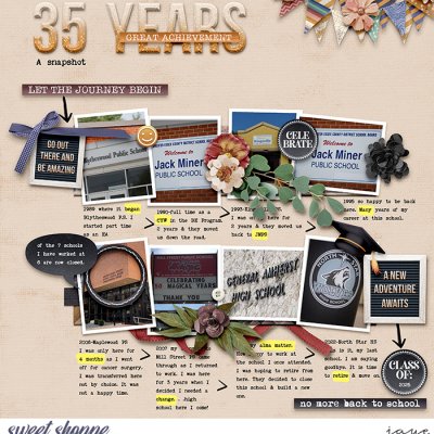 Countdown to 20: Scrappers Portfolio-Memory Lane