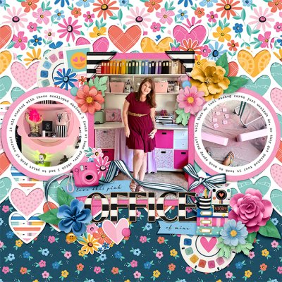 Love This Pink Office of Mine