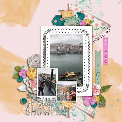 Spring Showers In Porto