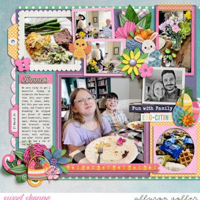 Family Easter 2024 left