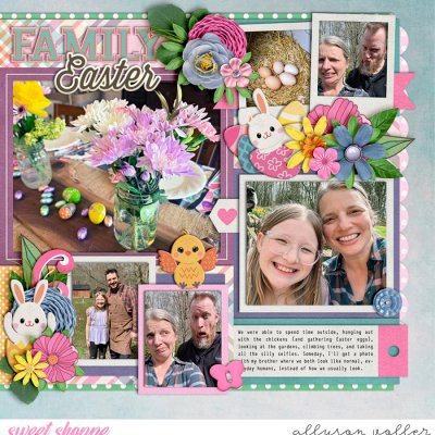 Family Easter 2024 right