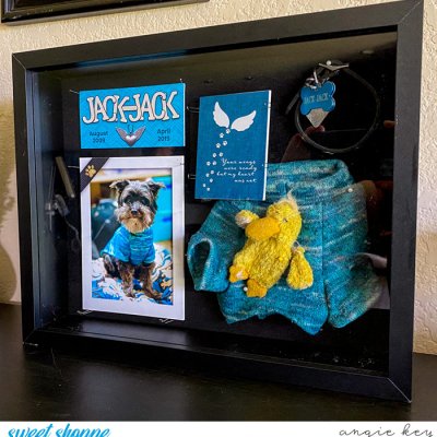 Jack-Jack's Memorial Shadow Box