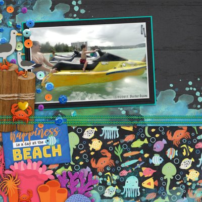 Beach Vacation bundle by Clever Monkey Graphics