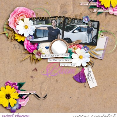 blooming girl
