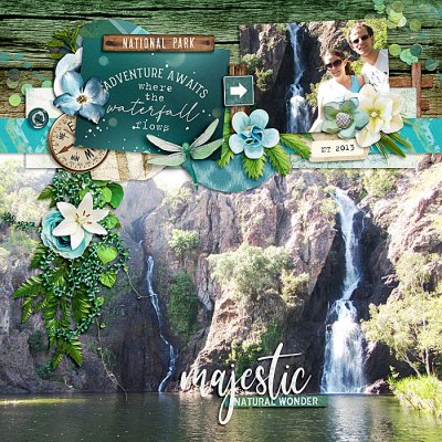 Majestic waterfalls
