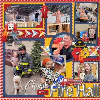 Christmas at the Fire Hall Page 1